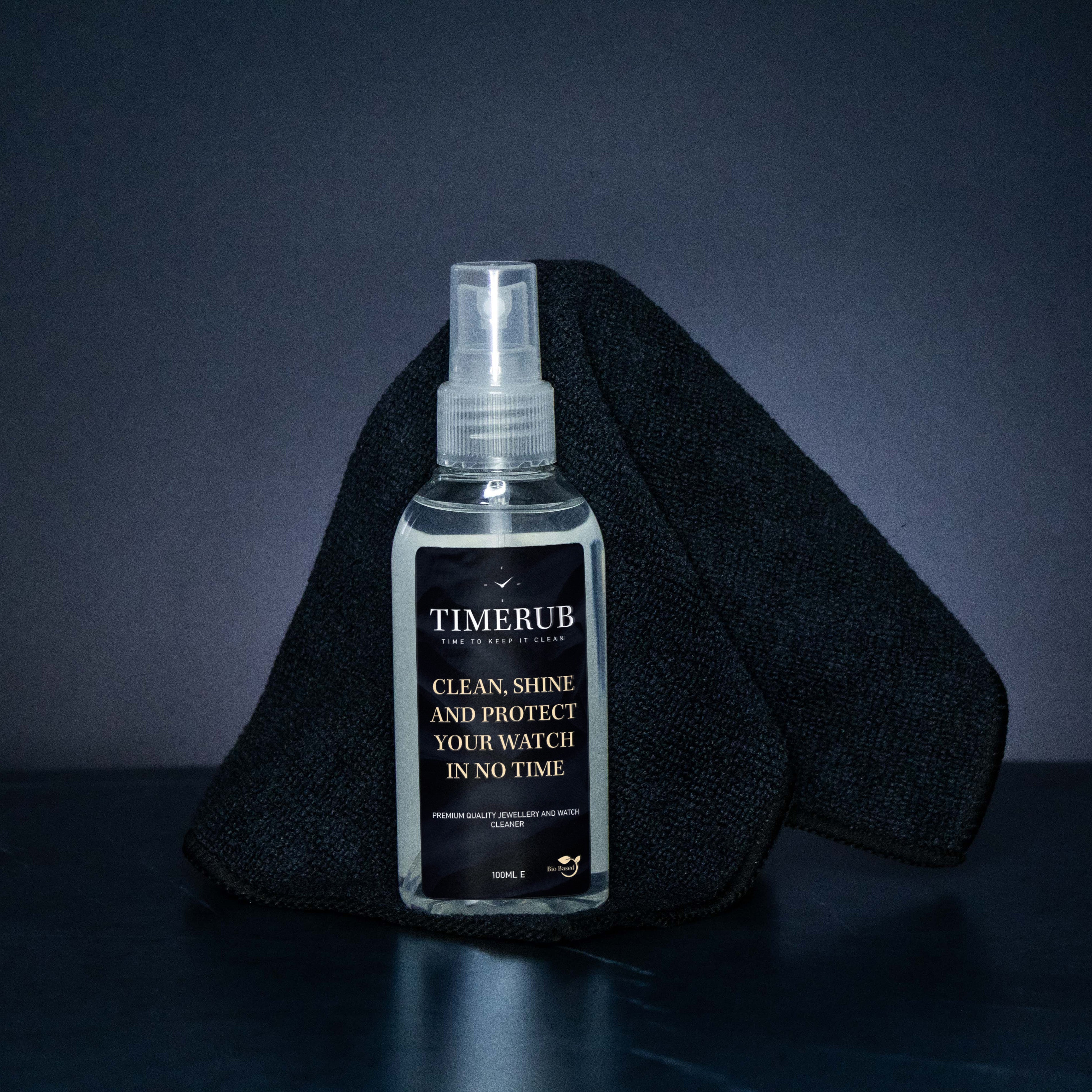 Timerub Watch Cleaner + Watch cloth